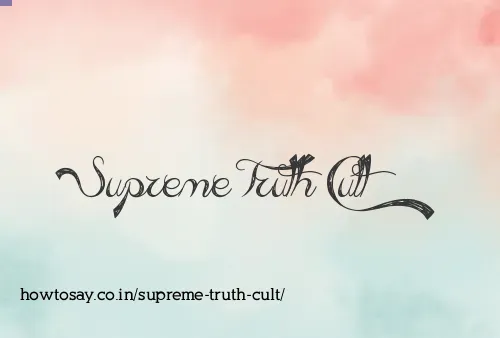 Supreme Truth Cult