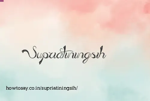 Supriatiningsih