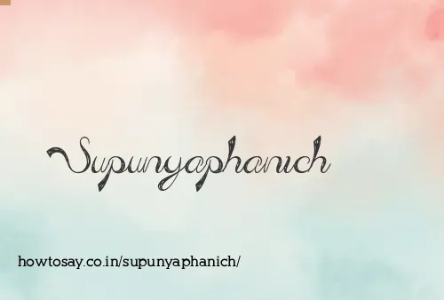 Supunyaphanich