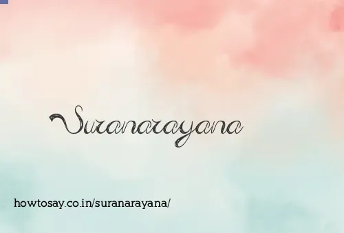 Suranarayana