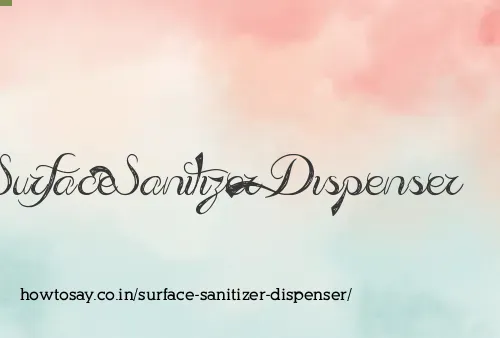 Surface Sanitizer Dispenser