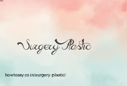 Surgery Plastic