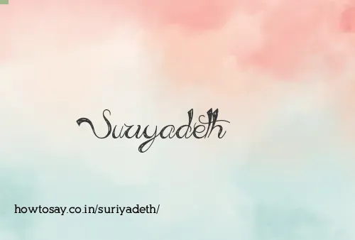 Suriyadeth