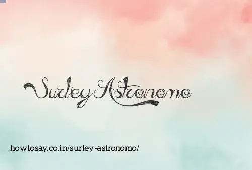 Surley Astronomo