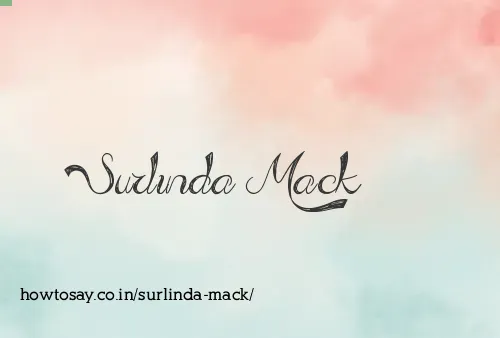 Surlinda Mack