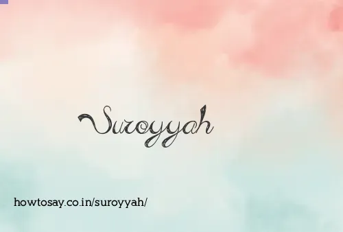 Suroyyah
