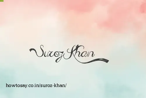 Suroz Khan