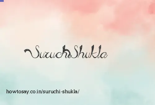 Suruchi Shukla