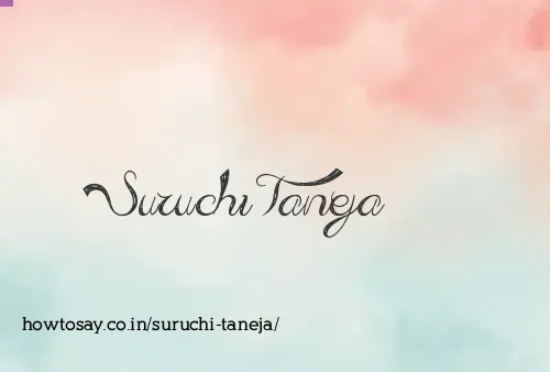Suruchi Taneja