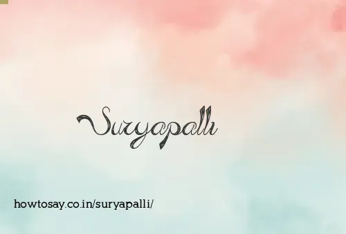 Suryapalli
