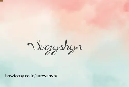 Surzyshyn