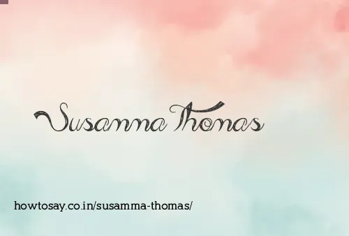 Susamma Thomas