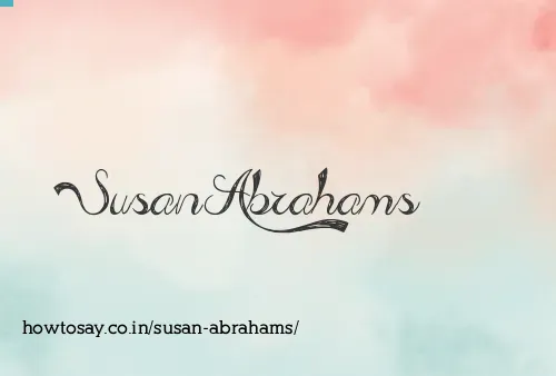 Susan Abrahams