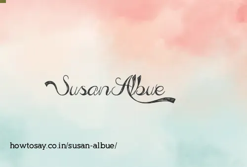 Susan Albue
