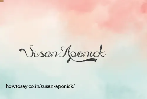 Susan Aponick