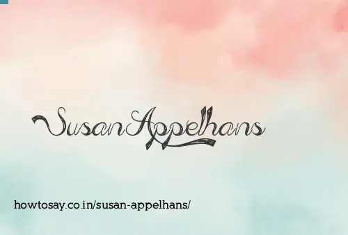 Susan Appelhans