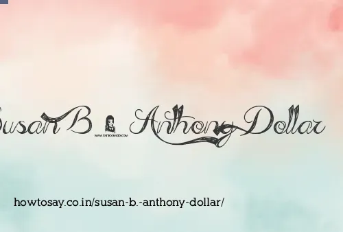 Susan B. Anthony Dollar