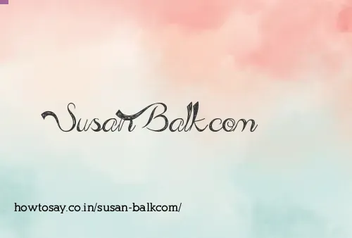 Susan Balkcom