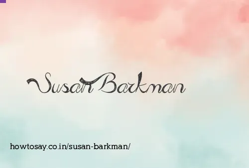 Susan Barkman