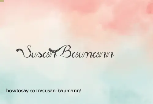 Susan Baumann