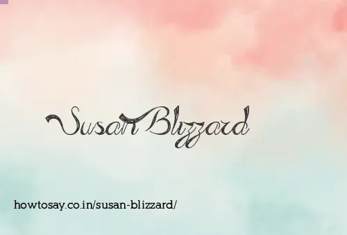 Susan Blizzard