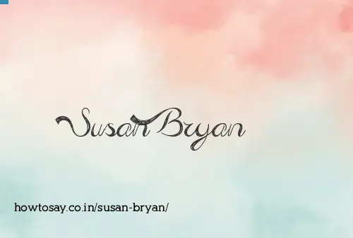 Susan Bryan