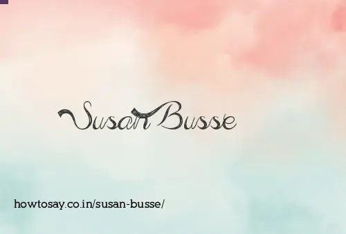 Susan Busse