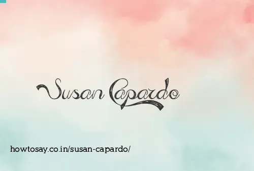 Susan Capardo