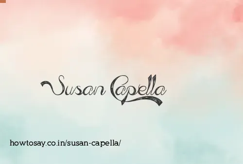 Susan Capella