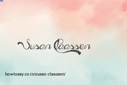 Susan Claassen
