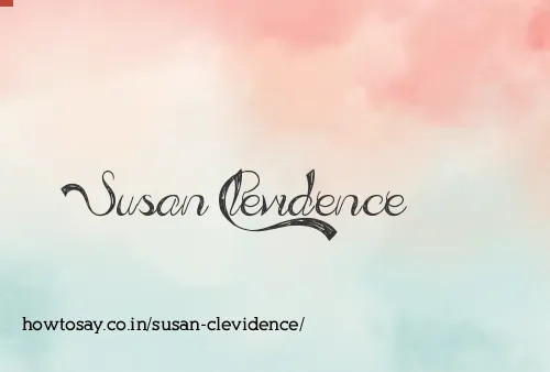 Susan Clevidence