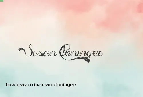 Susan Cloninger