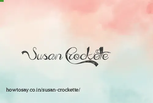 Susan Crockette