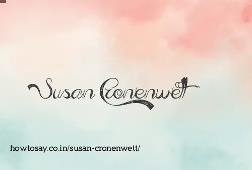 Susan Cronenwett