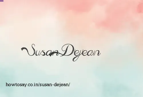 Susan Dejean