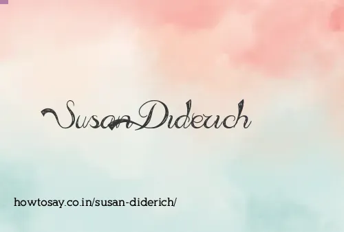 Susan Diderich