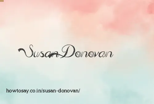 Susan Donovan