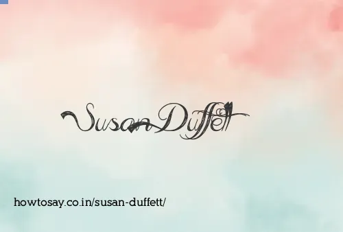 Susan Duffett