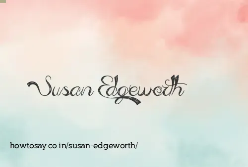 Susan Edgeworth