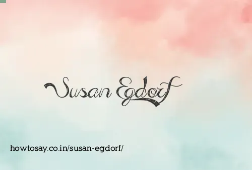 Susan Egdorf