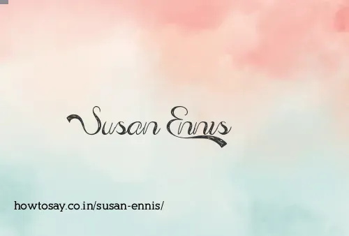 Susan Ennis