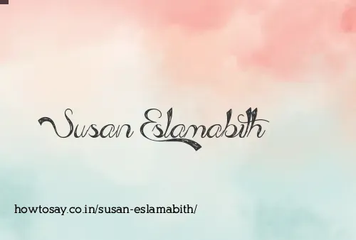 Susan Eslamabith