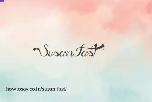 Susan Fast