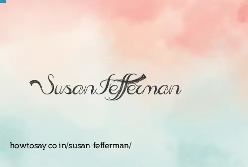 Susan Fefferman