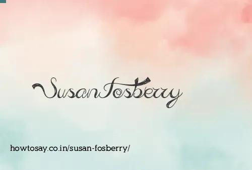 Susan Fosberry