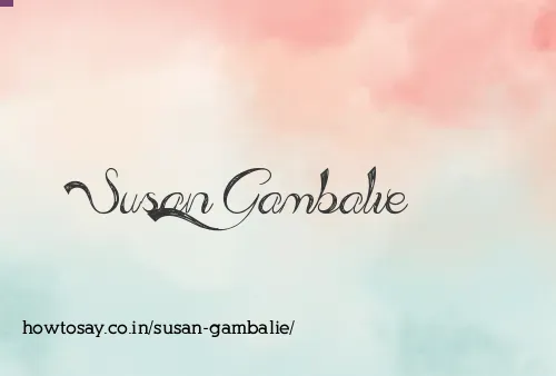 Susan Gambalie