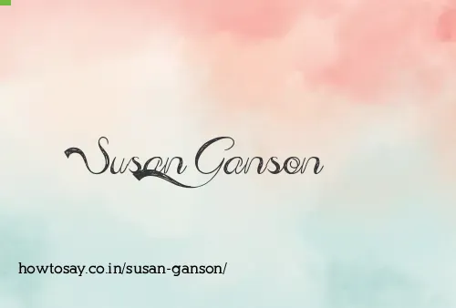 Susan Ganson