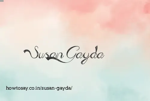 Susan Gayda