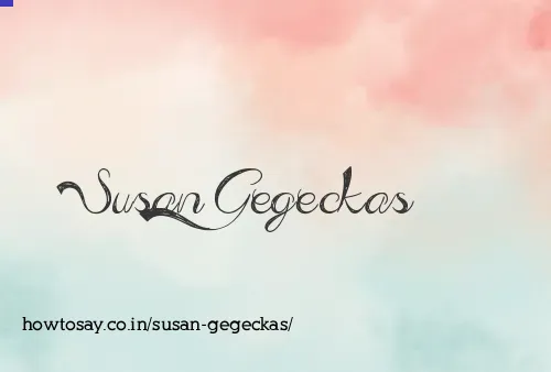 Susan Gegeckas
