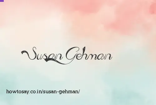 Susan Gehman